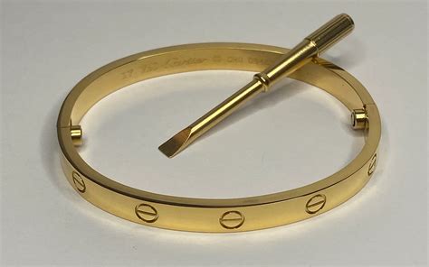 gold bangle cartier dupe|cartier dupe bracelet etsy.